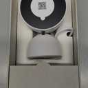 Google Nest Cam Indoor (Wired, 3rd Gen) - Security Camera with 2K Video and Gemini, Night Vision, 2-Way Audio, Works with Google Home - 2025 Model - Snow