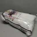 Pinch Pleated Linen Curtains 100 Inches Long for Living Room Bedroom Pinch Pleat with Rings Hooks for Track System Back Tab Memory Trained Boho Farmhouse Semi Sheer 100 Inch Curtain for Dining Room (50"W x 100"L (Pack of 2), Natural)