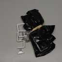 Outside Mounted Blinds Curtain Rod Bracket Attachment, 1.3 - 2 inches Wide Track, Tool - Free & Drill - Free, with Installation Guide and Curtain Magnet Buckle (White-4PCS)