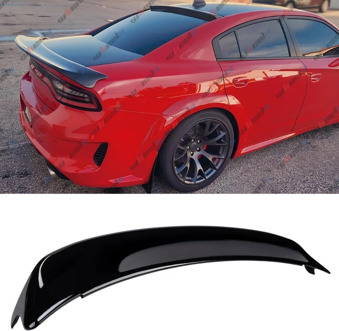 20152023 Compatible with Dodge Charger, Rear Trunk Spoiler, Redeye Style, Gloss Black ABS  WheelX