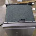 Sharp SDW6504MS Stainless Steel Dishwasher, 24-inch Pocket Handle, 52 dB, Hybrid Tub, 12 Place Settings, 5 Cycles, Heated Dry