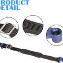 PRO CAKEN Rear Adjustable Rescue Strap Pull Strap Rope for KX KXF KLX RMZ DRZ Dirtbikes Motocross Universal, Blue