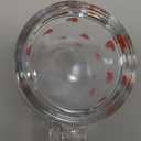 2 Pcs Valentines Cup Heart Glass Mugs with Handle 12 oz Valentines Gift for Him/her Galentine's Day Gifts for Women Bestie Heart Iced Coffee Cups Cute Drink Conversation