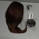 SEIKEA Cheer Ponytail Hair Piece, 100% Super Protein Fiber Straight Cheerleader Hairpiece Lightweight Silky Smooth Fluffy 18" Ponytail Extension for Cheerleader Competition, Dance Brown