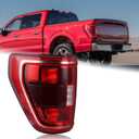 LED Halogen Tail Light Rear Lamp Assembly w/Blind Spot (Module NOT Included) Compatible for 2021 2022 2023 XLT Ford F150 F-150 Left Driver Side ML-3Z13-405-C