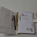 Wedding Planner Book and Organizer - Faux Leather 'Future Mrs' Wedding Planning Book and Organizer 2024-25 I Wedding Binder inc. Pen, Bookmark & Stickers & Bridal Countdown Calendar I Designed in USA (Pearl)