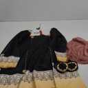 Thorn Princess Yor Forger Cosplay Gothic Dress Anya Forger Cosplay Anime Halloween Full Dress with Wig, Large