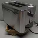 Trisiko Touch Screen Toaster 2 Slice, Stainless Steel Smart Toaster with Digital Timer, 1.38" Extra-Wide Slots for Bread& Bagel,with Reheat, Defrost, Cancel, +15s Boost, Great for Home, Office, Dorm