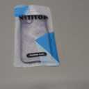 NITITOP Compatible with iPhone 11 Case Cute Aesthetic Floral Flower Vintage Rose Pattern Matte Clear Women Girl Full Camera Lens Slim Hard PC Shockproof Pritective Cover - Blue