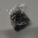 M10 x 25mm Flanged Hex Head Bolts Flange Hexagon Screws, Grade 10.9 Alloy Steel, Black Oxide, Full Thread, 10 PCS