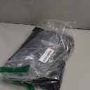 Outdoor Square Table Cover Waterproof UV-Resistant for 28 x 28 Inch Patio Tables - Heavy Duty Weatherproof Table Top Protector with Elastic Hem (Black)