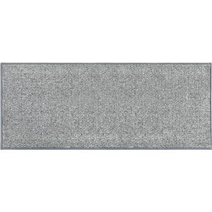 Artoid Mode Grey Machine Washable Non Slip Doormat,Soft Absorbent and Stain Resistant Kitchen Rugs for Sink Hallway Bathroom and Laundry 24x60 Inch