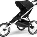 Thule Glide 3 Single Child All-Terrain & Jogging Stroller, Lightweight, air-Filled Tires, Twist Hand Brake, Fixed Front Wheel