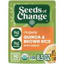 SEEDS OF CHANGE Organic Quinoa & Brown Rice 8.5 Ounce (Pack of 12) (EXP 09/30/27)
