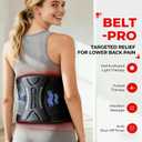 LTW Upgraded Red Light Therapy Belt, 290 LEDs Infrared Red Light Therapy for Body, 660nm & 850nm Near Infrared Wrap with Vibration for Back Pain Relief, Waist, Belly, Shoulder
