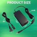 25V Adapter Charger for LG Soundbar SN6Y SN7Y SN7R SN8YG SLM6Y SLM4R SLM3D SD6 SNC4R GX SLM5Y SP7Y SP8YA LG Musicflow SoundBar Series Compatible with SJ4 SL4Y SJ4Y SJ5 Sl6Y Power Supply Cord