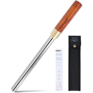 Baroque Fret Crowning Files Diamond, Guitar Fret Crown Dressing File, Fret Repairing Tools, Luthier Tools, Improved 3rd Generation, with 3 Sizes for Guitars, Ukuleles, Bass, Banjo, Mandolin
