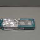 Plastic Serving Utensils, 9" Clear Disposable Utensils 18 Pack, 6 Serving Tongs, Spoons, Forks