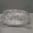 DEAYOU Ice Serving Tray for Party Food, Chilled Serving Platter Dish with 4 Compartments, 15" Divided Serving Bowl with Lid for Appetizers, Fruits, Vegetables, Salads, Shrimp Cocktail