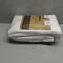 BRILLMAX 4 Pack White Tablecloths for 6 Foot Rectangle Tables 90 x 132 Inch - 6ft Rectangular Bulk Linen Polyester Fabric Washable Cloth Cover for Wedding Reception Banquet Birthday Party