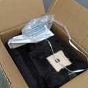 PAWZ Road Large Cat Scratching Post 32” Tall Black Scratching Post for Indoor Cats Adults Ultimate Scratch Post with Woven Sisal, Large Base and Removable Dangling Ball Black