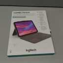 Logitech Combo Touch iPad 10th Gen Case, Detachable Keyboard, Large Precision Trackpad, Backlit Keyboard, Smart Connector - Oxford Gray