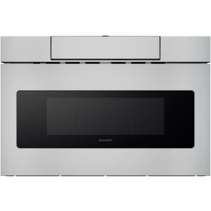 SHARP SMD2470ASY Microwave Drawer Oven, 24-inch, 1.2 Cubic Feet, 950 Watt, Concealed Control Panel with Digital LCD Display, Stainless Steel
