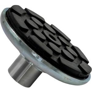 35mm Shaft Diameter (Round Single Hole) Car Lift Rubber Tray Heightening Feet Plus High Leg Pads