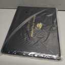 GraduationMall Leatherette Imprinted Diploma Cover for Certificate 8.5"x 11" Class of 2026 Padded Graduation Diploma Holder Black,2 Packs