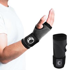 Wrist Brace for Carpal Tunnel Relief – Adjustable Wrist Support & Compression Sleeve for Tendonitis, Arthritis & Pain – One Brace Fits Left or Right Hand, Comfortable Wrist Wrap for Women & Men by Koprez XL