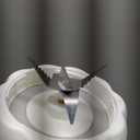 TOMUOO Portable Blender, Personal Blender for Smoothies and Shakes, Small Juice Mixer with LED Display, USB C Rechargeable Shake Maker with 6 Blades for Kitchen, Outdoor, Gym, 17 Oz, White