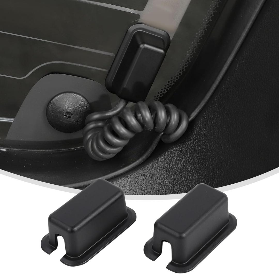 Linskip Electronic Defogger Protection Cover Compatible with Bronco & Bronco Raptor & Bronco Sport 2021-2024 2025, Rear Window Heater Cover for Bronco Accessories Black