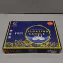 Candle Charisma Red Floating Candles 3 Inch (Set of 12)  8-Hour Dripless, Smokeless Burn with Natural Flickering Flame  Perfect for Weddings, Centerpieces, Pool Nights & Special Events