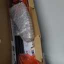 KAMANINA Curtain Rods No Drilling for Windows 16 to 30 Inches, 5/8 Inch Adjustable Small Curtain Rod with 3M Adhesive Brackets without Drilling, Black