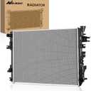 Nilight Radiator for Dodge Ram 1500 2009 2010 2011 2012 2013 2014 2015 2016 2017 2018,Ram 2500 2010 2011 2012 2013 3.6L 3.7L 4.7L 5.7L V6 V8 4WD RWD Performance Aluminum Replacement OEM