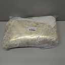 SHENG HONG Christmas Tree Skirt, 72 Inch Buffalo Plaid Xmas Tree Skirts for Christmas, Decorations for Party Holiday Home Decoration - Flax