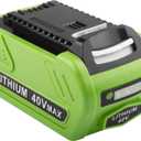 TREE.NB 6.0Ah 40V 29472 Lithium Battery Replacement for GreenWorks 40V G-MAX Li-ion Battery 29472 29462 2901319 Power Tools 24282 24252 21332 25322 20672 2101602 20312