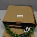 Flacchi Hanging Iron Sphere Lights with Artificial Greenery  12Inch 120 LED Waterproof Outdoor/Indoor Decor Ball Light with Timer & 8 Modes  2 Pack for Garden, Christmas, Weddings (Warm White)