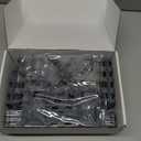 Classic City Train Tracks, 54 Pieces Railroad Track with 32 Curved, 20 Straight, and 2 Switch Train Tracks, Train Expansion Accessories Compatible with All Major Train Tracks