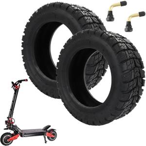 YBang 100/65-6.5 Off-Road Vacuum Tire for VSETT 11+/Zero 11X/Dualtron for 11 Inch Electric Scooter, Tubeless Wider and Thicker Tires, Non-Slip Spare Wheels for Scooter