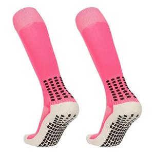 CS CELERSPORT 2 Pack / 3 Pack Baseball Socks for Youth Kids and Adult Softball Soccer Socks Over the Calf Tube Socks (Pink, M)