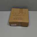 Lamp Shades 8.7" Top x 8.7" Bottom x 7.9" Height Set of 2 – Small Beige Lampshades – Fits E26, E14 & 11mm Adapters – Easy Assembly (Ships Rolled Flat) (Beige - Pack of 2, Small)