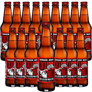 Cock n Bull Ginger Beer 16 Pack 12oz Soda Bottles - Ideal Mixer for Cocktails, Mocktails, and Bartenders - Premium Quality for Perfect Mixed Drinks - Refreshing Flavor Profile- Made In USA