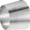 Motoforti Car Mandrel Exhaust Bend Elbow Pipe 304 Stainless Steel Concentric Reducer 4" OD to 5" OD 1pcs Long-lasting