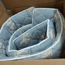 Premium Foam Queen Mattress Topper -Thick 9-Layer Modern Comfort Topper, 60-mil Foam-Back Pain Relief & Comfort Support,Breathable & Hypoallergenic