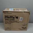 Hefty Deluxe Large Round Foam Plates, 36 Count (Pack of 8)