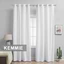 Heavy Duty Curtain Rods, 1 1/8 Inch Diameter Single Curtain Rod 72-144Inch(6-12ft) Extendable Length with End Caps Adjustable Modern Brackets-Matte Nickel