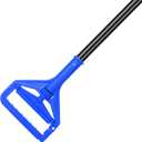 KeFanta 60 Inch Mop Handle Commercial Heavy Duty,Industrial Metal Mop Stick Replacement Quick Change,Wet Mops Head Replacement Holder for Floor Cleaning (1 Pack, Blue)