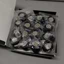 AZEN 16 Pack Self Adhesive Bandage Wrap Black, 2" X 5 Yards Black Athletic Tape, Vet Wrap, Tattoo Grip Tape WrapAnkle Tape, Cohesive Bandage Wrap