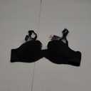 Bali Women's Underwire, One Smooth U Ultra Light T-Shirt, Convertible Bra (36D, Black)